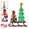 Christa belle Christmas Display Sled 183cm With Tree And Presents Led Lights & C9 Bulbs