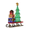 Christa belle Christmas Display Sled 183cm With Tree And Presents Led Lights & C9 Bulbs
