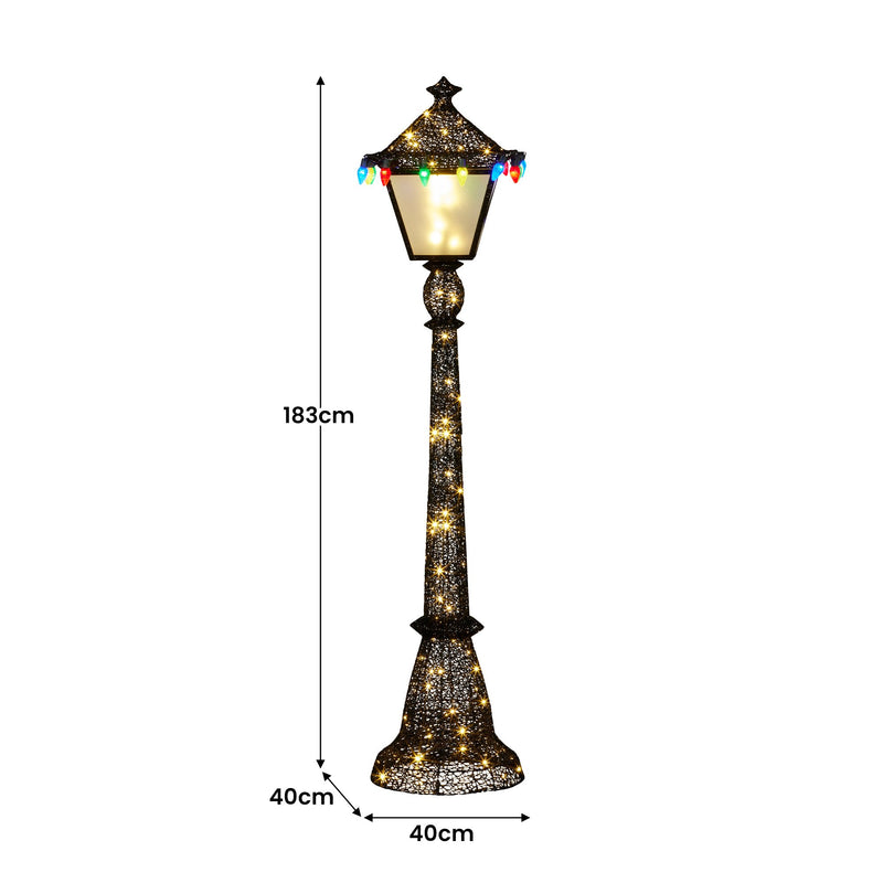 183cm Christmas Lamp Post Display