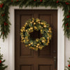 61cm  Light-Up Christmas Wreath – Battery Operated