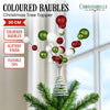 Christmas Tree Topper – Glitter Bauble Ornament