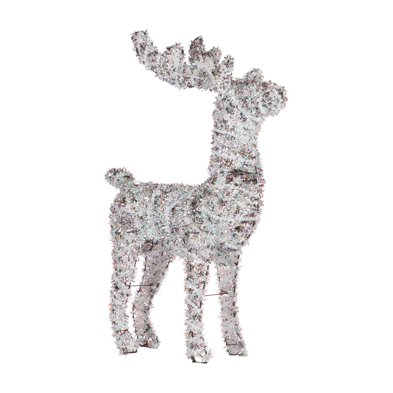 112cm Animated Reindeer with LED Lights