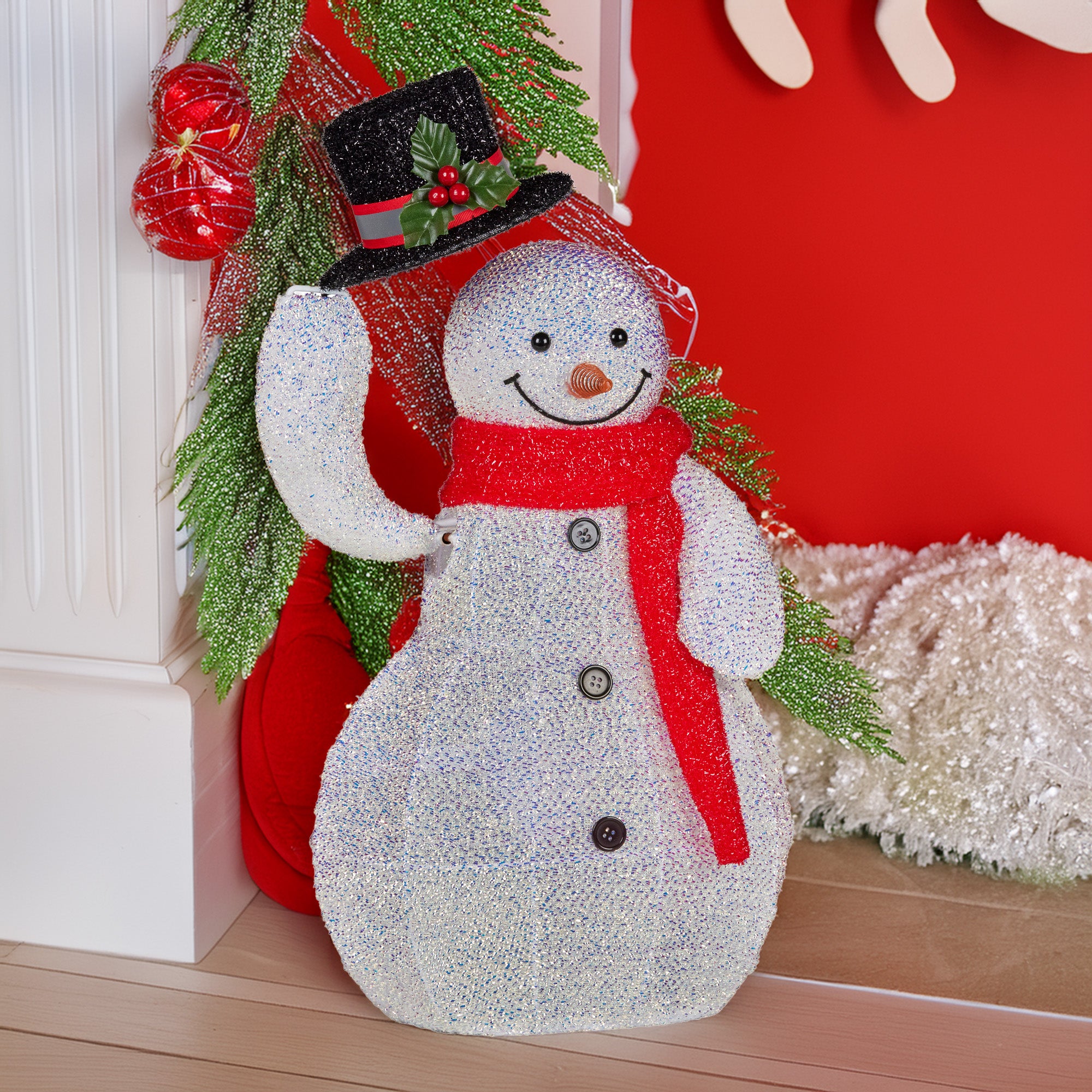 51cm LED Animated Snowman