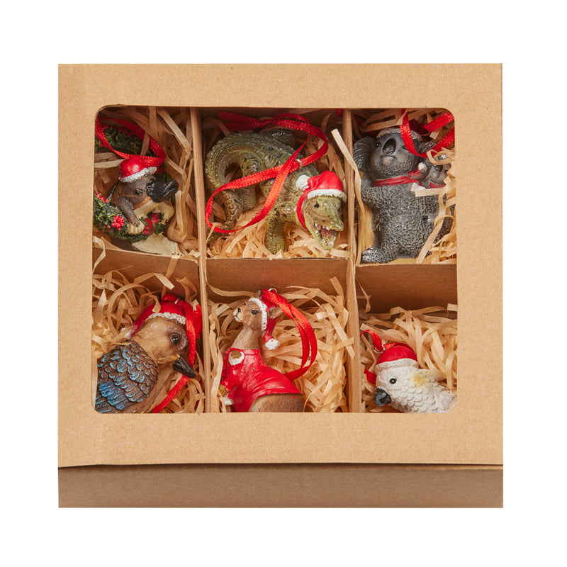 Christabelle Aussie Animal Christmas Baubles – Set of 6
