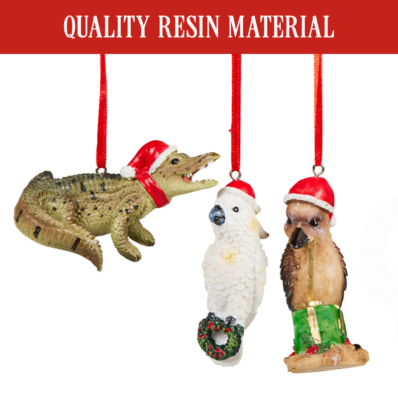 Christabelle Aussie Animal Christmas Baubles – Set of 6