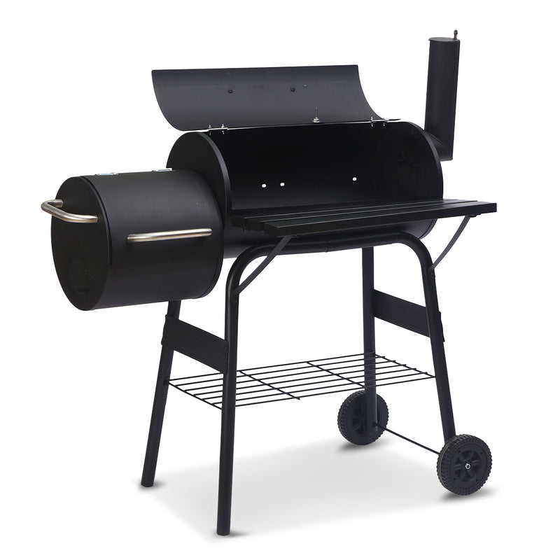 Wallaroo 2-in-1 BBQ Grill & Offset Smoker