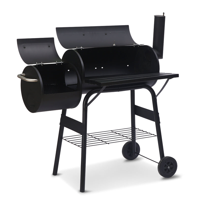 Wallaroo 2-in-1 BBQ Grill & Offset Smoker