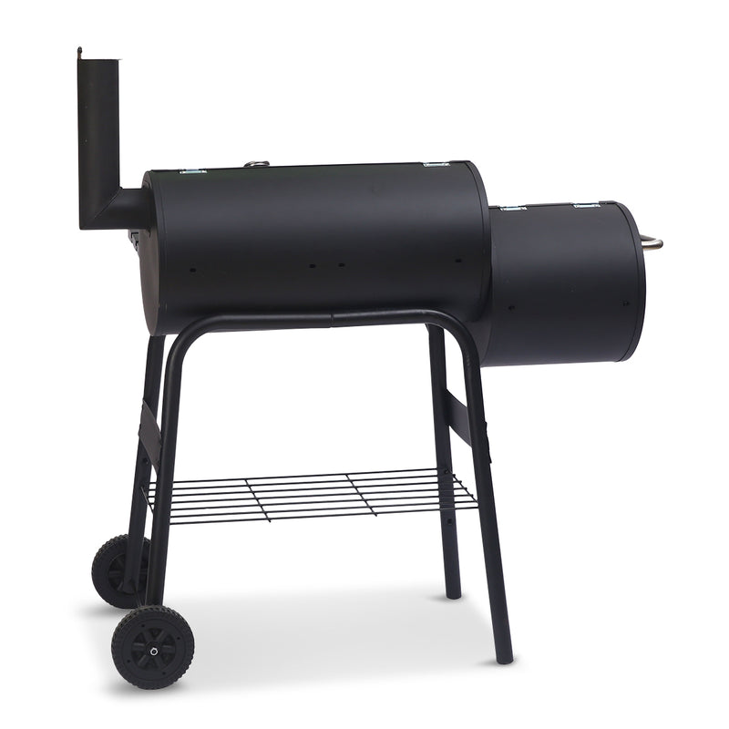 Wallaroo 2-in-1 BBQ Grill & Offset Smoker