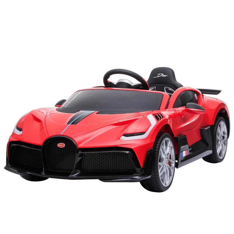 Kahuna Kids Electric Ride-On Car – Bugatti Divo Licensed (Red)