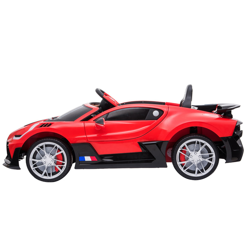 Kahuna Kids Electric Ride-On Car – Bugatti Divo Licensed (Red)