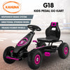 Kahuna G18 Pedal-Powered Kids Go Kart Pink