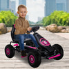 Kahuna G18 Pedal-Powered Kids Go Kart Pink