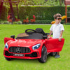 Kahuna Kids Electric Ride-On Car – Mercedes-Benz Licensed, Remote Control (Red)