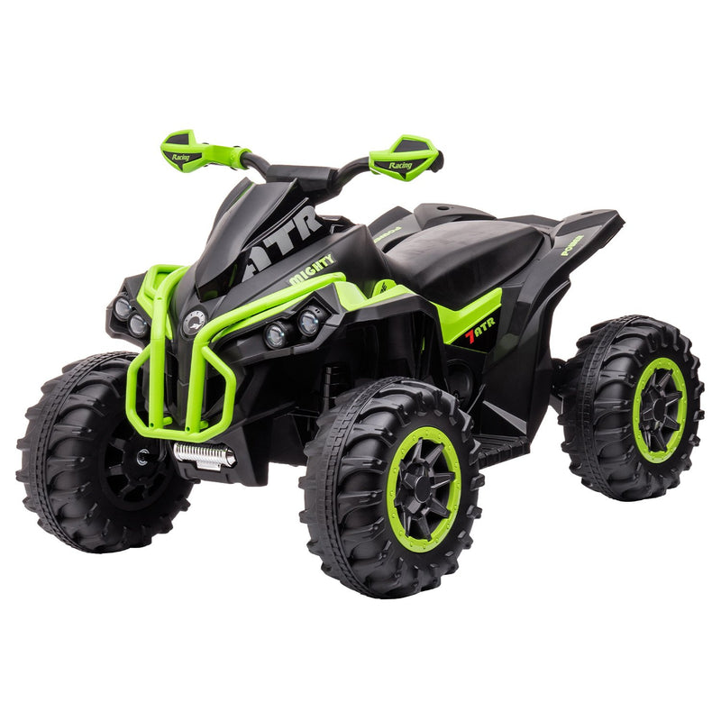 Kahuna GTS99 Kids Electric Ride-On Quad Bike – 50W (Green)