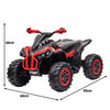 Kahuna GTS99 Kids Electric Ride-On Quad – Red