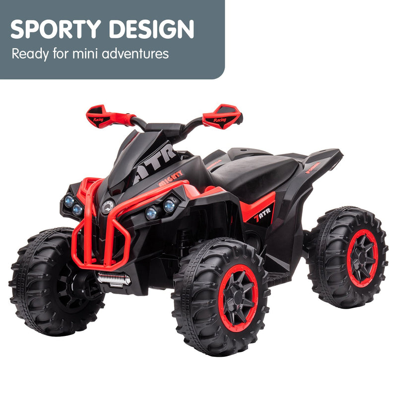 Kahuna GTS99 Kids Electric Ride-On Quad – Red