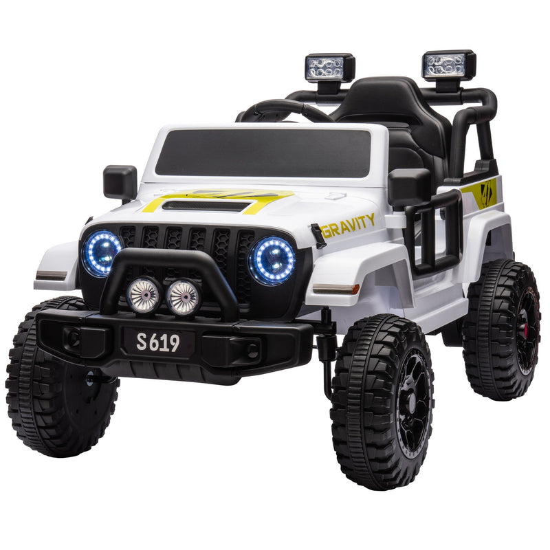 Kahuna S619 Gravity Kids Electric Ride-On Car – White