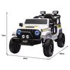 Kahuna S619 Gravity Kids Electric Ride-On Car – White