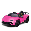 Kahuna Kids Electric Ride-On Car – Lamborghini Licensed, Remote Control (Pink)
