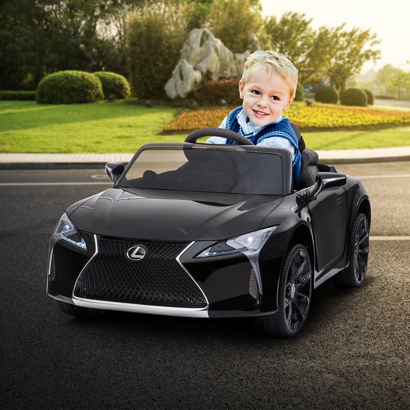 Kahuna Kids Electric Ride-On Car – Lexus LC 500 Licensed (Black)