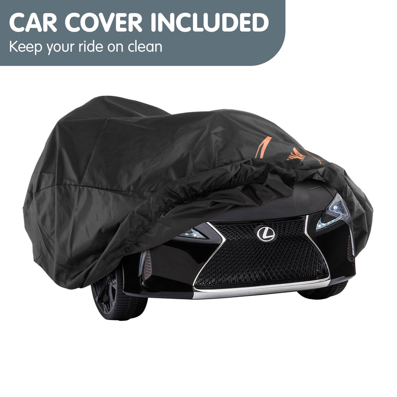 Kahuna Kids Electric Ride-On Car – Lexus LC 500 Licensed (Black)