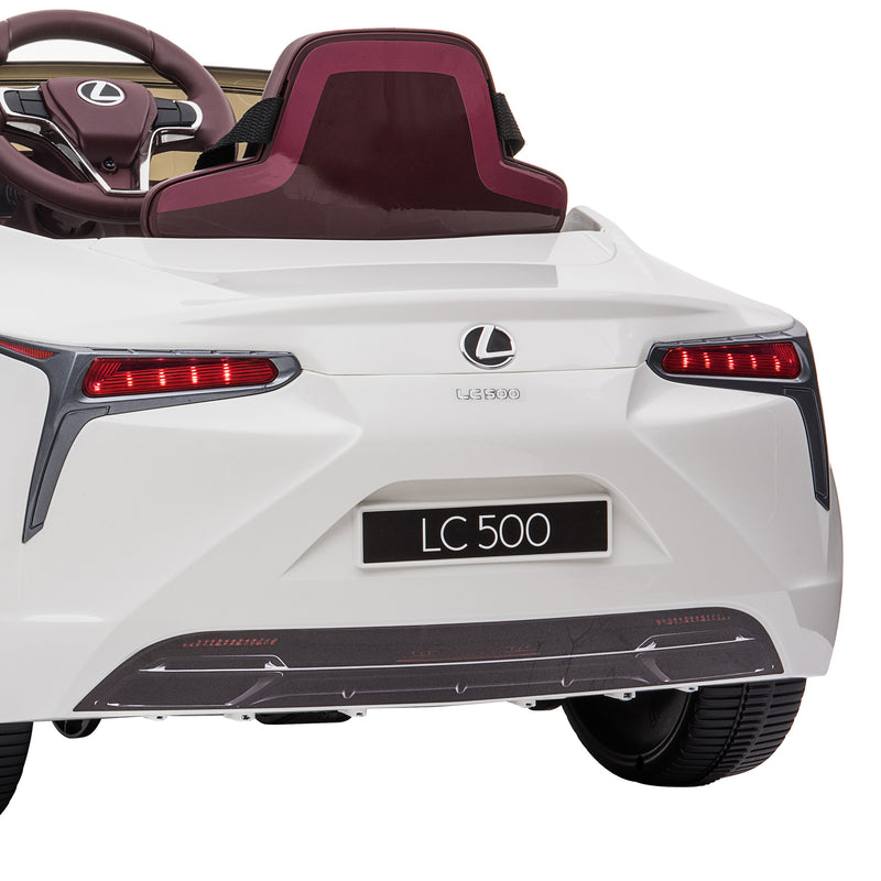 Kahuna Licensed Lexus LC 500 Kids Electric Ride-On – White