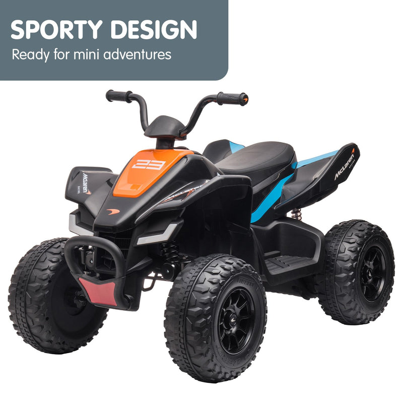 Kahuna MCL35 McLaren Electric Ride-On Quad – Black