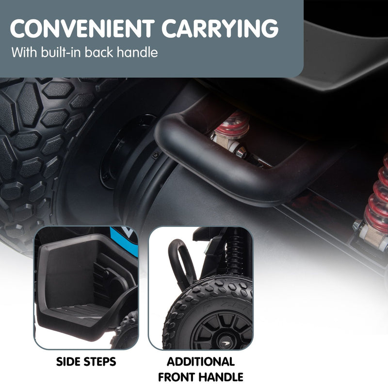 Kahuna MCL35 McLaren Electric Ride-On Quad – Black