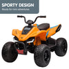 Kahuna Kids Electric Ride-On Quad – McLaren MCL35 Licensed (Orange)