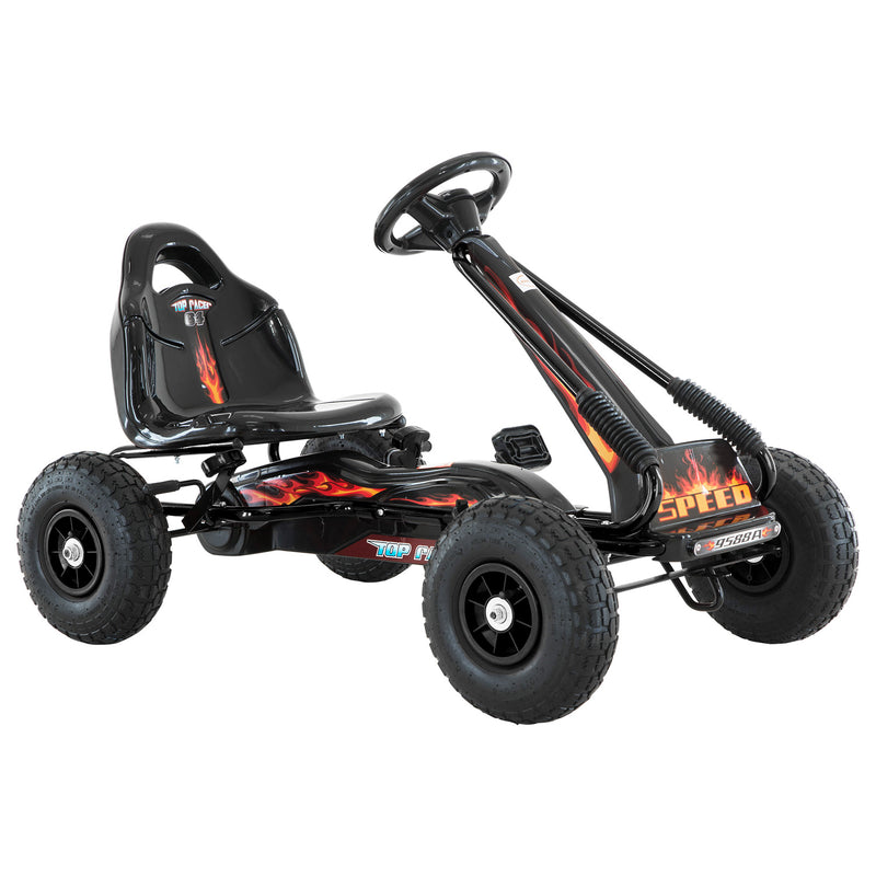 Kahuna G95 Kids Pedal Go Kart – Black