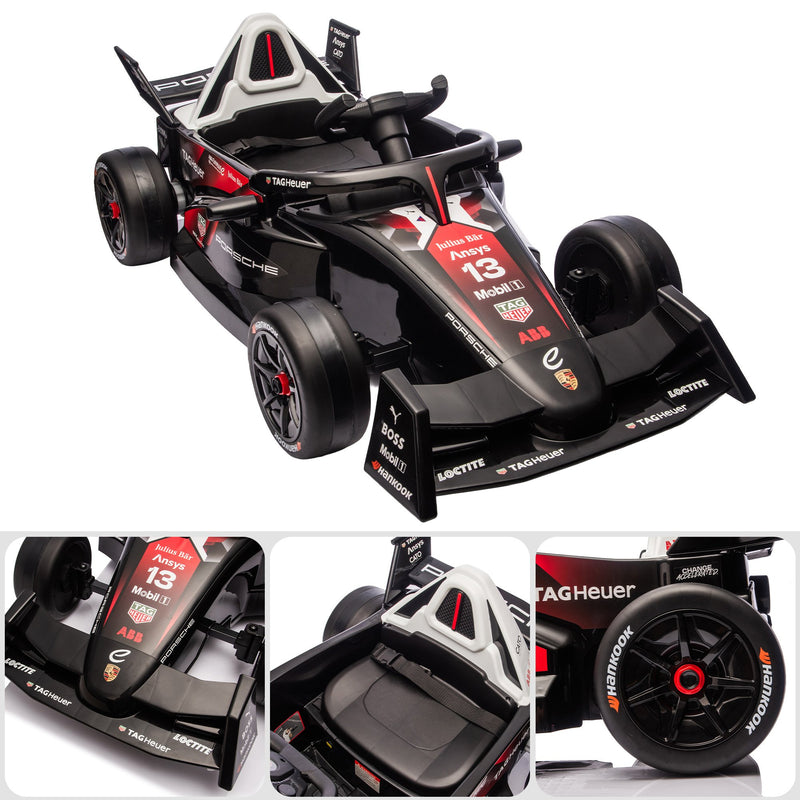 Kahuna Porsche Formula E Kids Electric Ride-On Car with Remote