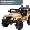 Kahuna Kids Electric Ride-On Car – Toyota FJ Cruiser Licensed (Khaki)