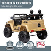 Kahuna Kids Electric Ride-On Car – Toyota FJ Cruiser Licensed (Khaki)