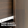 6-Drawer Tallboy Chest – Brown