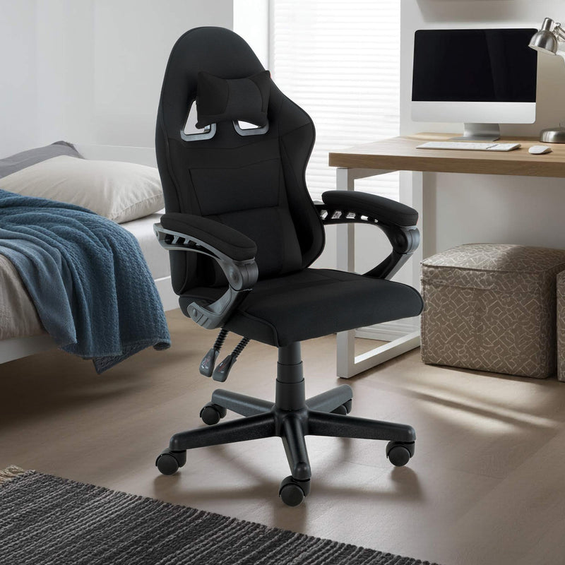 Antre Kids Study & Gaming Chair – Black