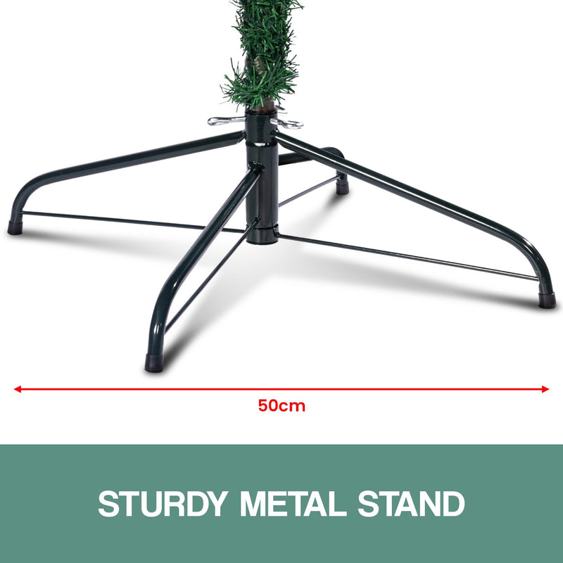 Green Christmas Tree 2.1m 1200 Tips