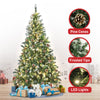 1.2m Pre-Lit LED Christmas Tree with Pine Cones