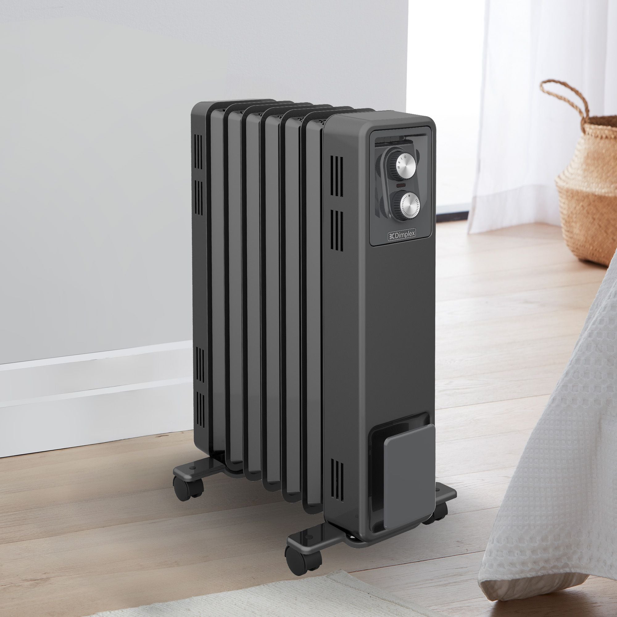 Dimplex 1.5kW Oil-Free Column Heater with Thermostat