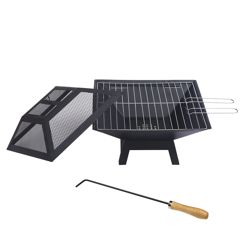 Wallaroo Portable Fire Pit BBQ – Outdoor Cooking & Camping