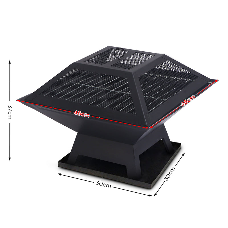 Wallaroo Portable Fire Pit BBQ – Outdoor Cooking & Camping