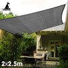 Wallaroo Rectangle Shade Sail Canopy 2×2.5m – Grey