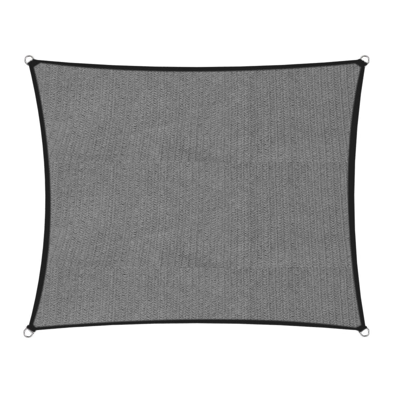 Wallaroo Rectangle Shade Sail Canopy 3×4m – Grey
