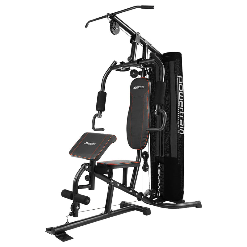 Powertrain Home Gym Multi Station – 68 kg Weight Stack & Preacher Curl