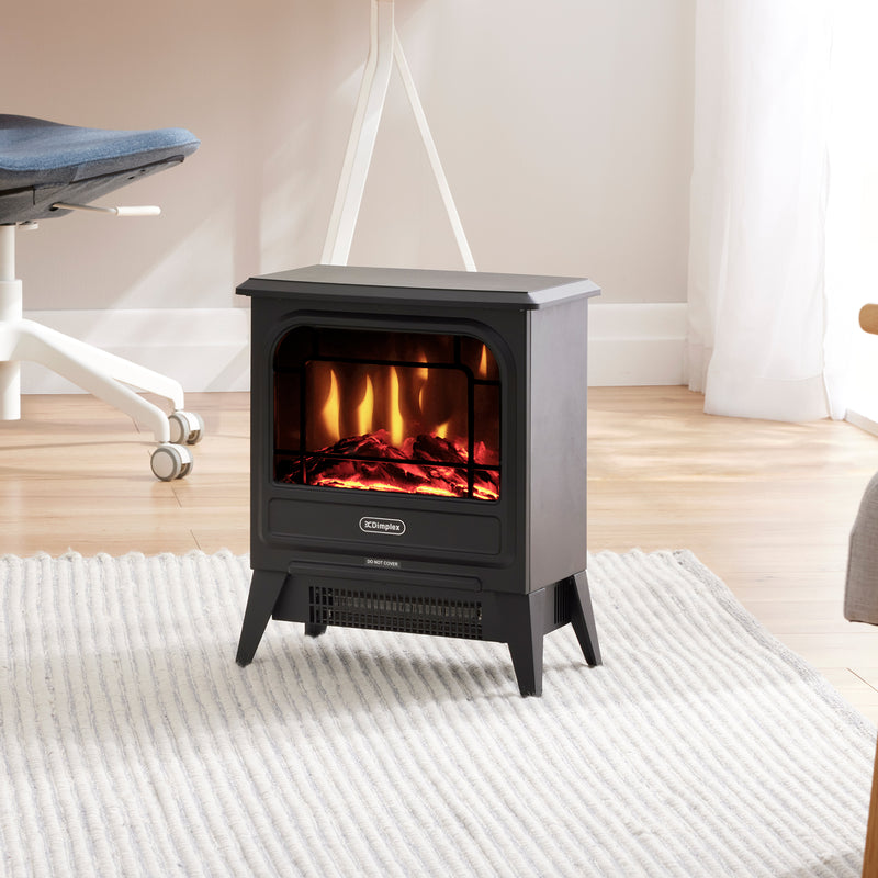 Dimplex 1.2kW MicroStove Optiflame Electric Fire Stove