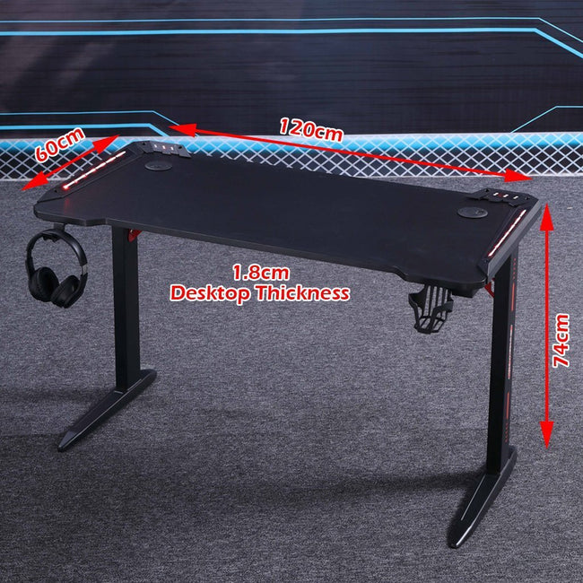 140cm RGB Gaming & Office Desk