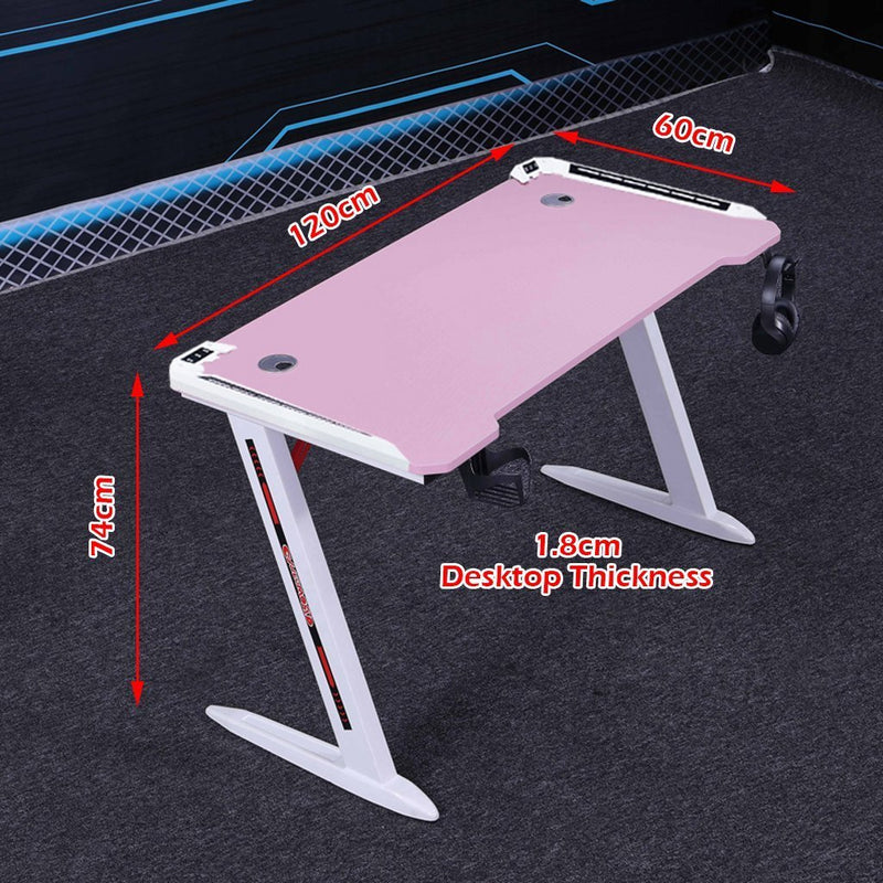140cm RGB Gaming & Office Desk