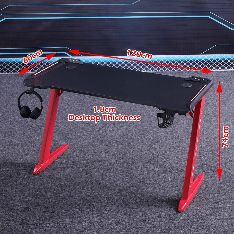 140cm RGB Gaming & Office Desk