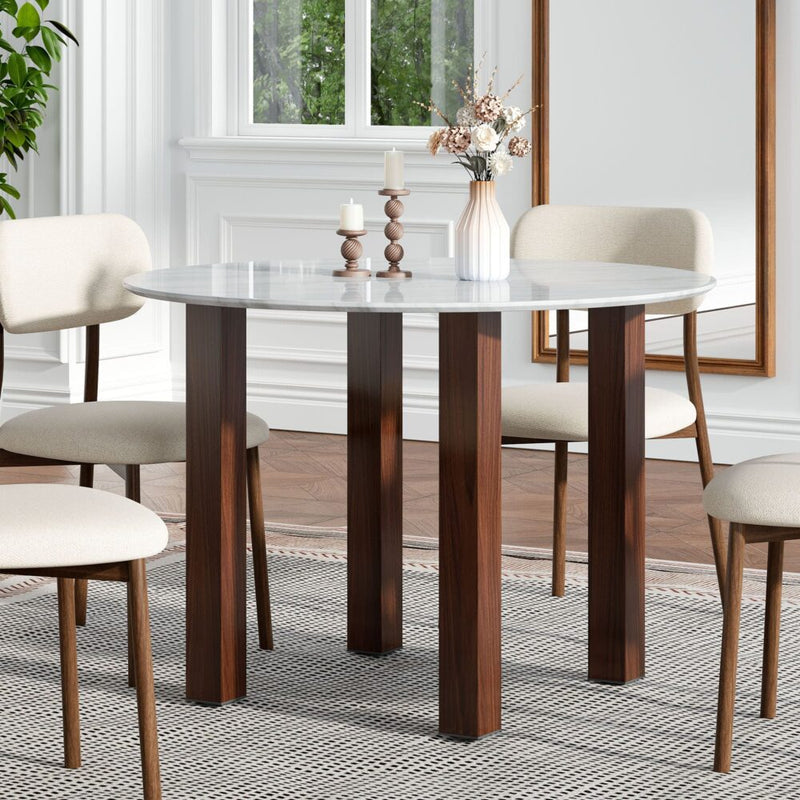 Willowmarble Round Dining Table