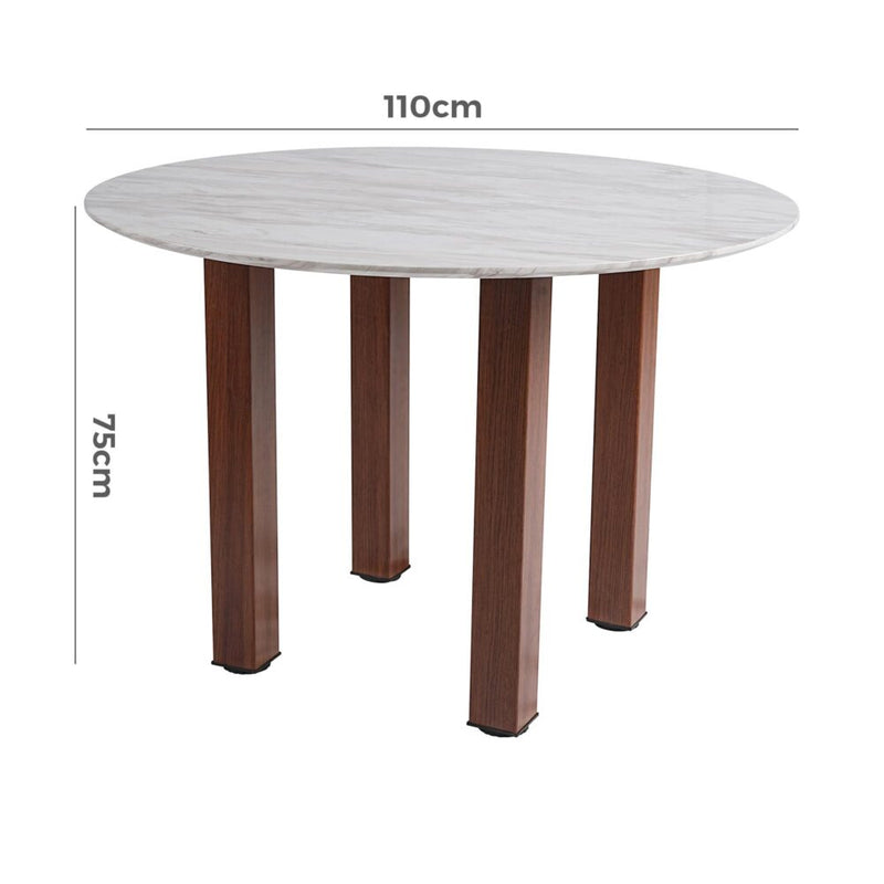 Willowmarble Round Dining Table