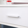 Dylan White Dressing Table with Stool & LED Bulbs